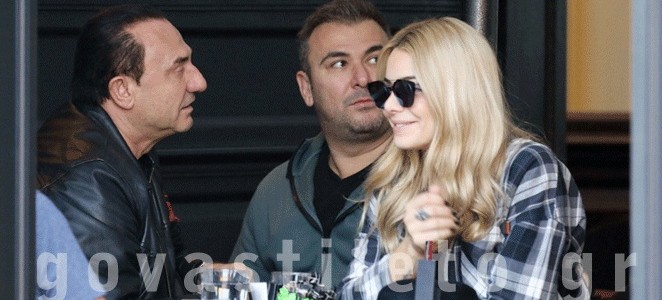 Αντώνης Ρέμος & Λευτέρης Πανταζής: Καφεδάκι στη Γλυφάδα με αιθέριες υπάρξεις (Φωτογραφίες)