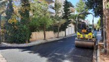 Ξεκίνησαν από 25/10 οι νέες ασφαλτοστρώσεις σε δρόμους του Δήμου Πεντέλης.
